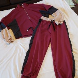 zara leopard print tracksuit